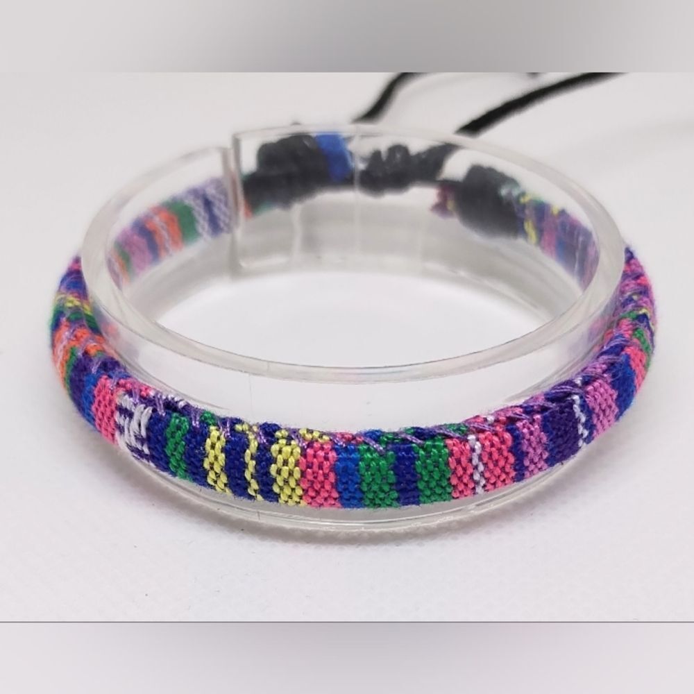 Men's bracelet striped punk new e79‎